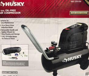 Husky 8 gallon air compressor