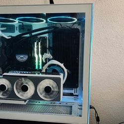 CASE ONLY - Lian Li O11 Dynamic EVO Tempered Glass ATX Mid-Tower Computer Case - White