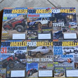 Lot of 10 Four Wheeler Magazine 2015 Monster Truck Jeep Ford Lifted 