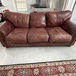 Vintage Leather Couch