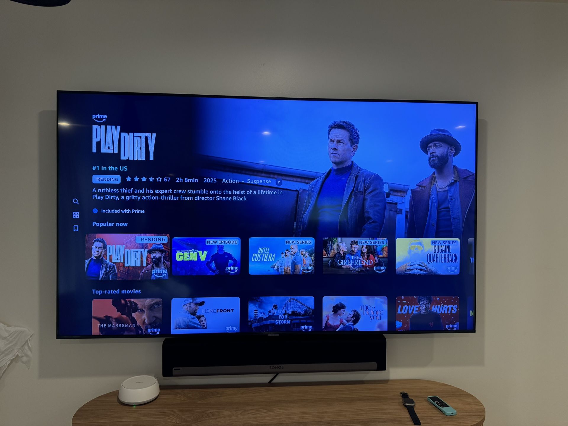 75” Samsung Crystal UHD 4K