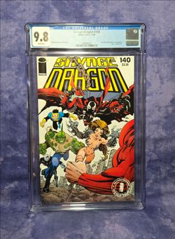 Savage Dragon #140, 2008 CGC 9.8 WP Invincible Cover & App