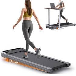 Walking Pad Treadmill with Incline - 3-Levels 