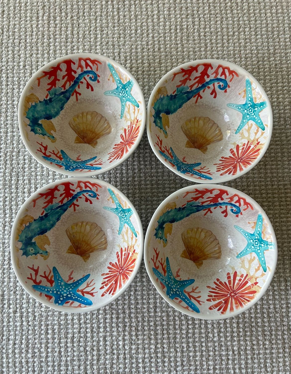 Plates & Bowls, 12 Pcs- $3.00 Each