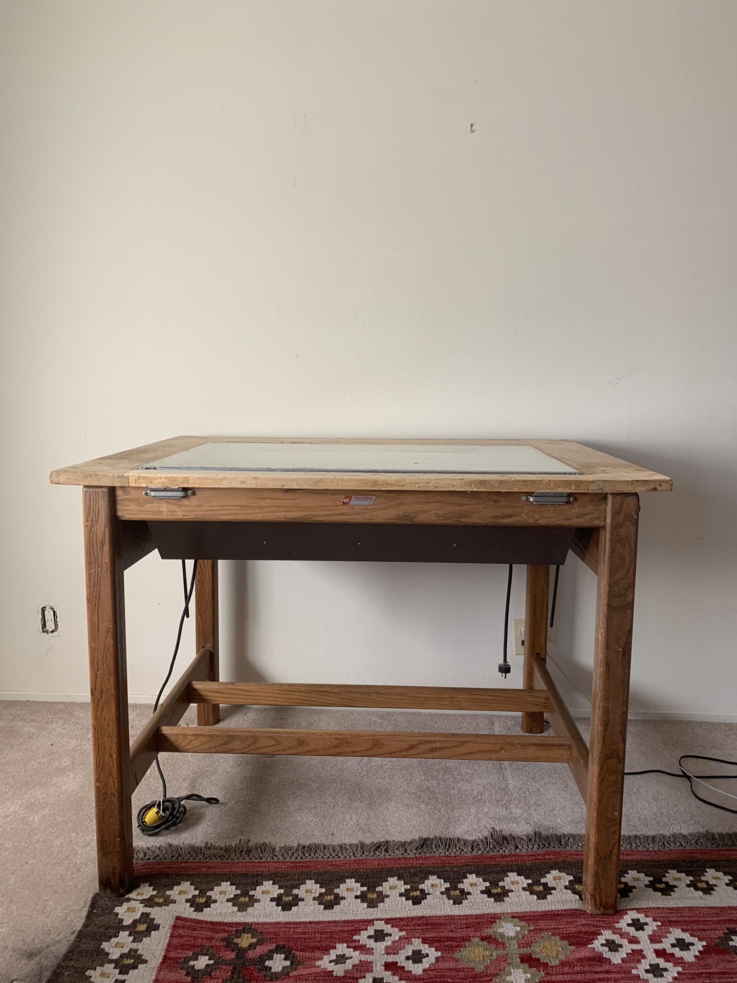 Vintage Hamilton Drafting Table/Work Bench