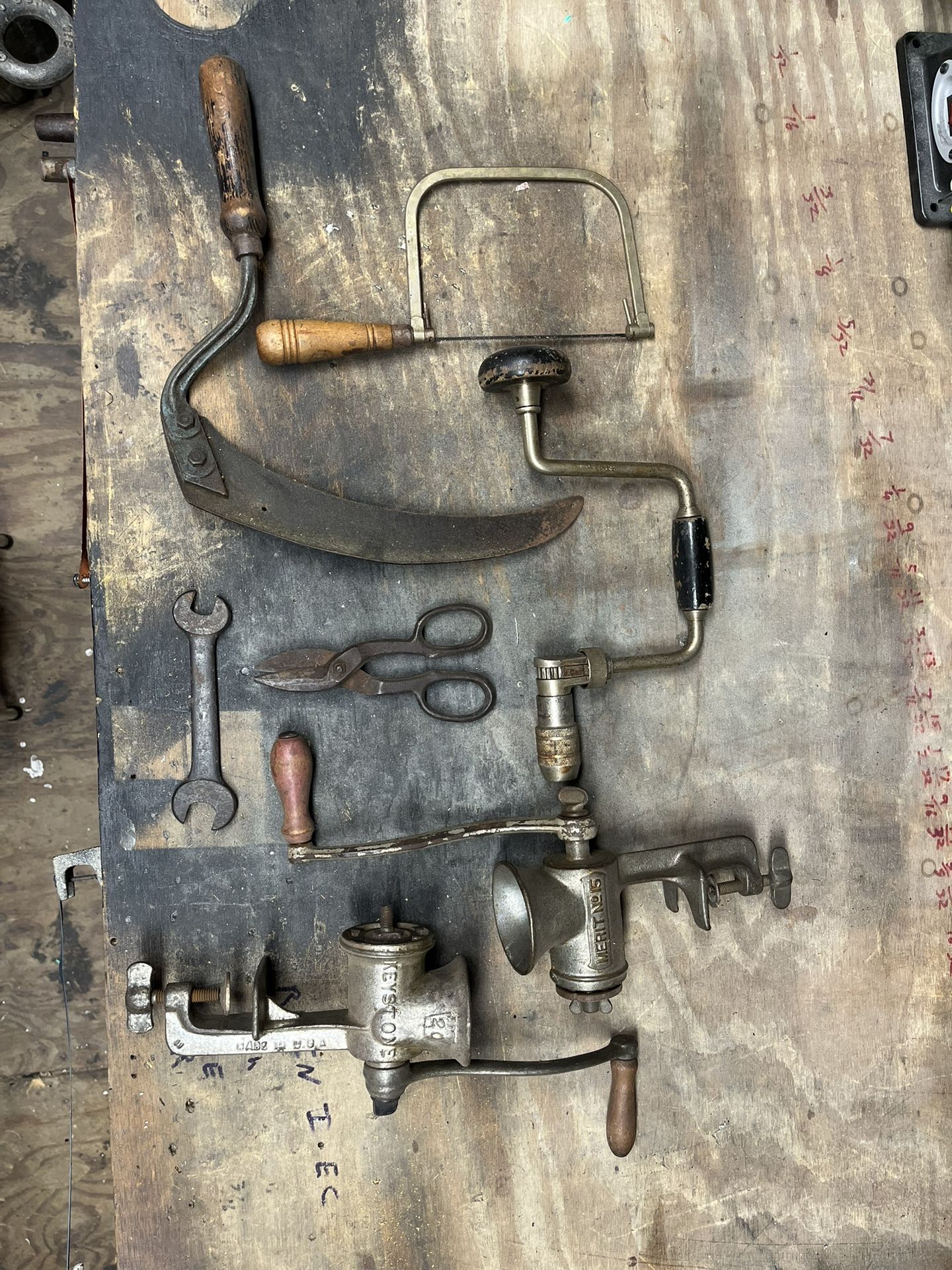 Lot Of Old Tools, $10