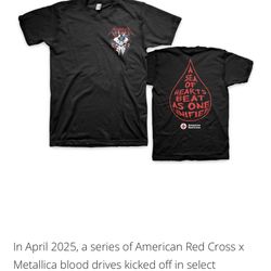 Rare Metallica Band Tee