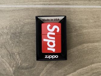 Supreme Red Zippo