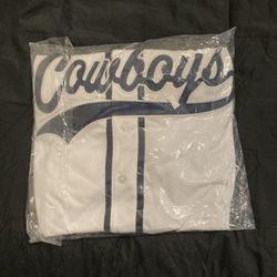 Dallas Cowboys Baseball Style Jersey XL