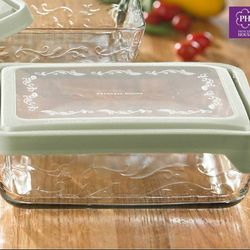 Recipiente de 6 tazas de la colección fantasia de princess house nuevo en caja