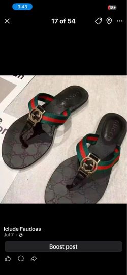Gucci GG Thong Sandals