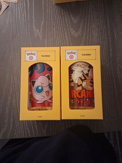 New release Pokémon tumblers