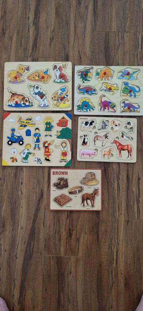 Wooden Puzzle For Kids ( Price Firm!)