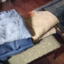boys Levis & mixed jeans 