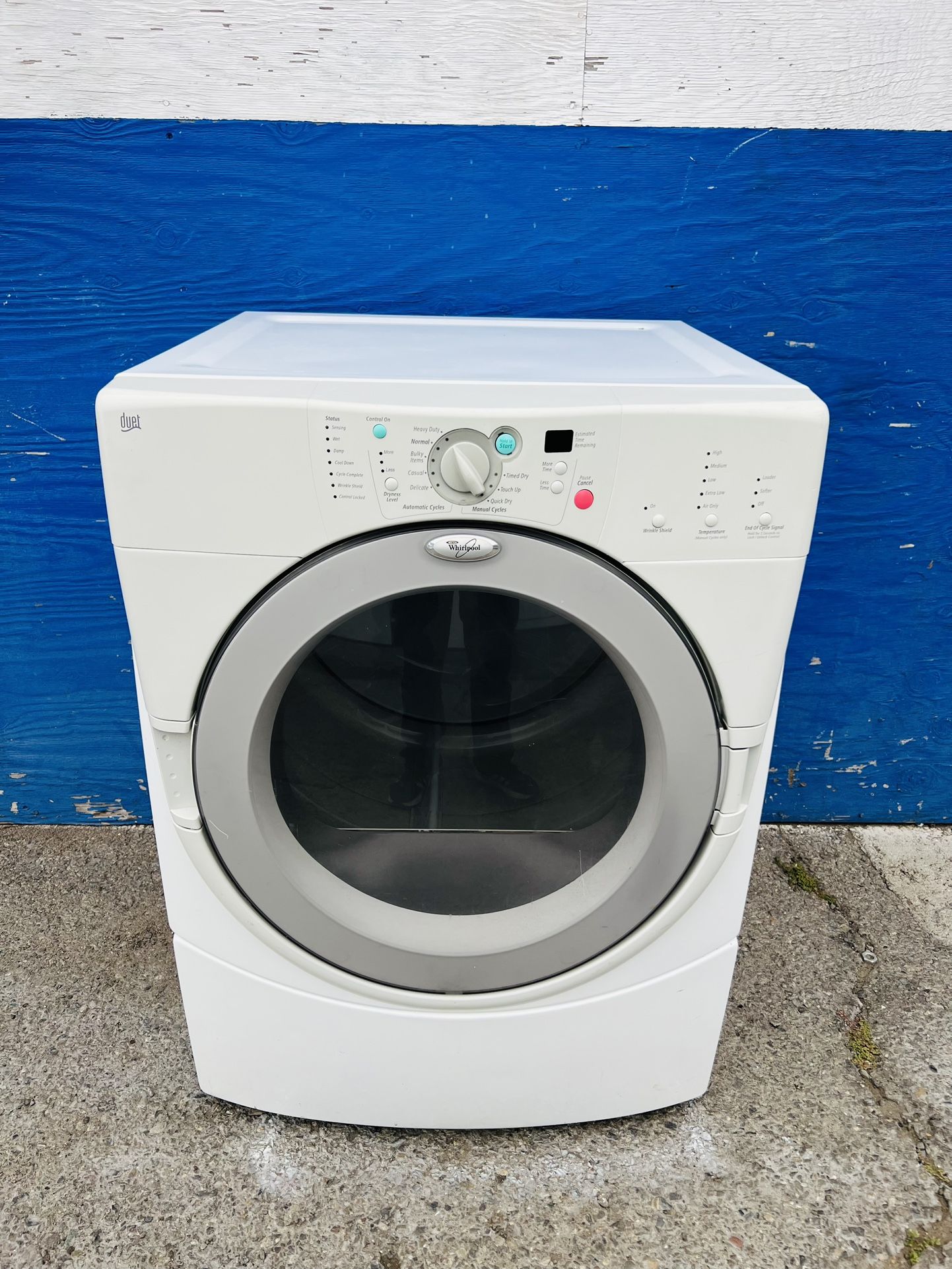 WHIRLPOOL DRYER