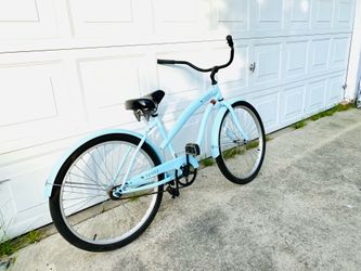 Beach cruiser  powder, blue color