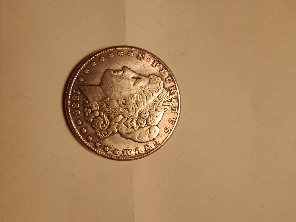 1886-S Morgan Silver Dollar 