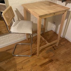 High Top Table And Chair set