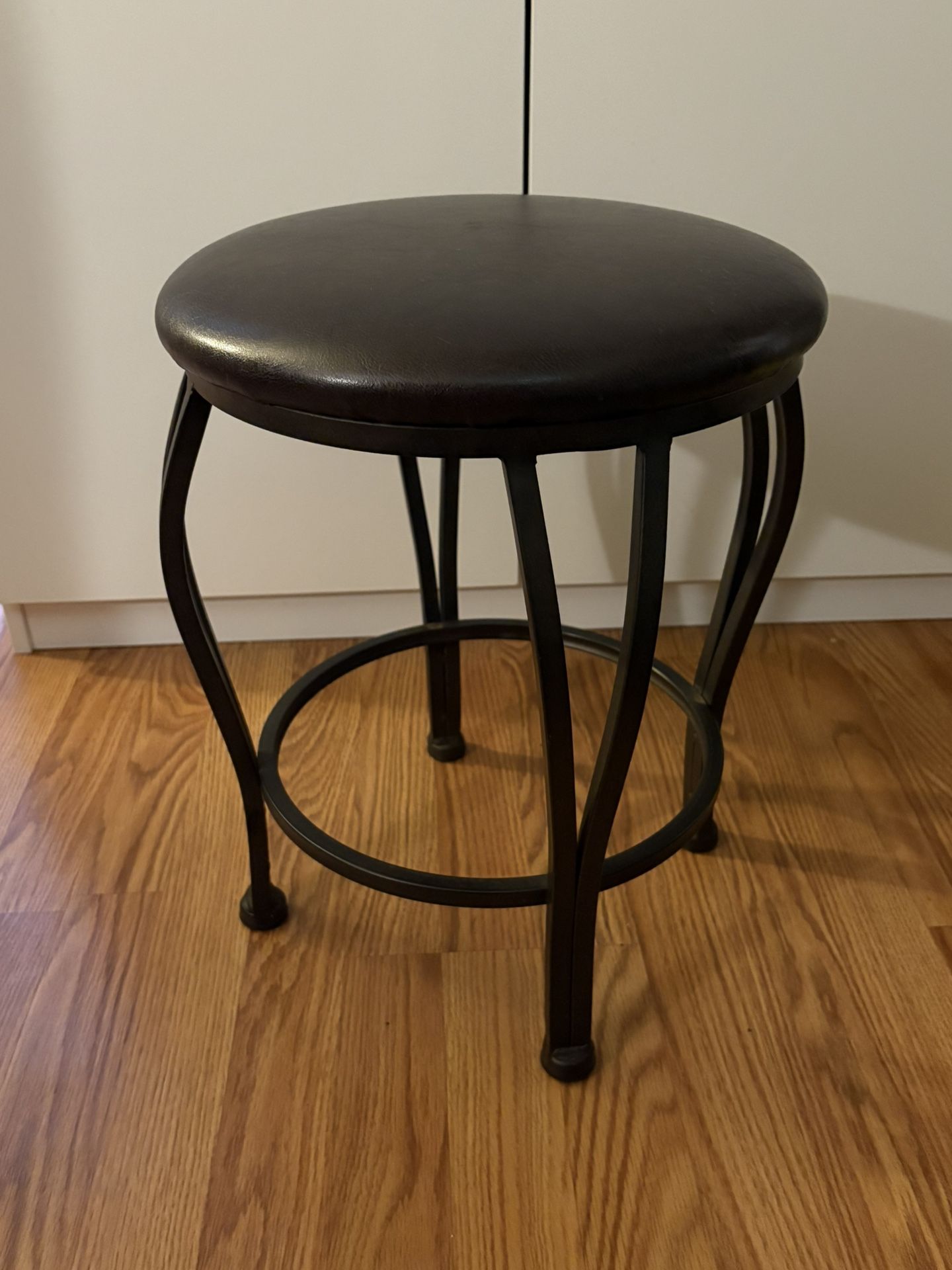 Brown Chair Stool 