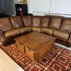Leather Sofa