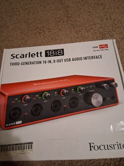 Scarlett 18i8 Audio interface