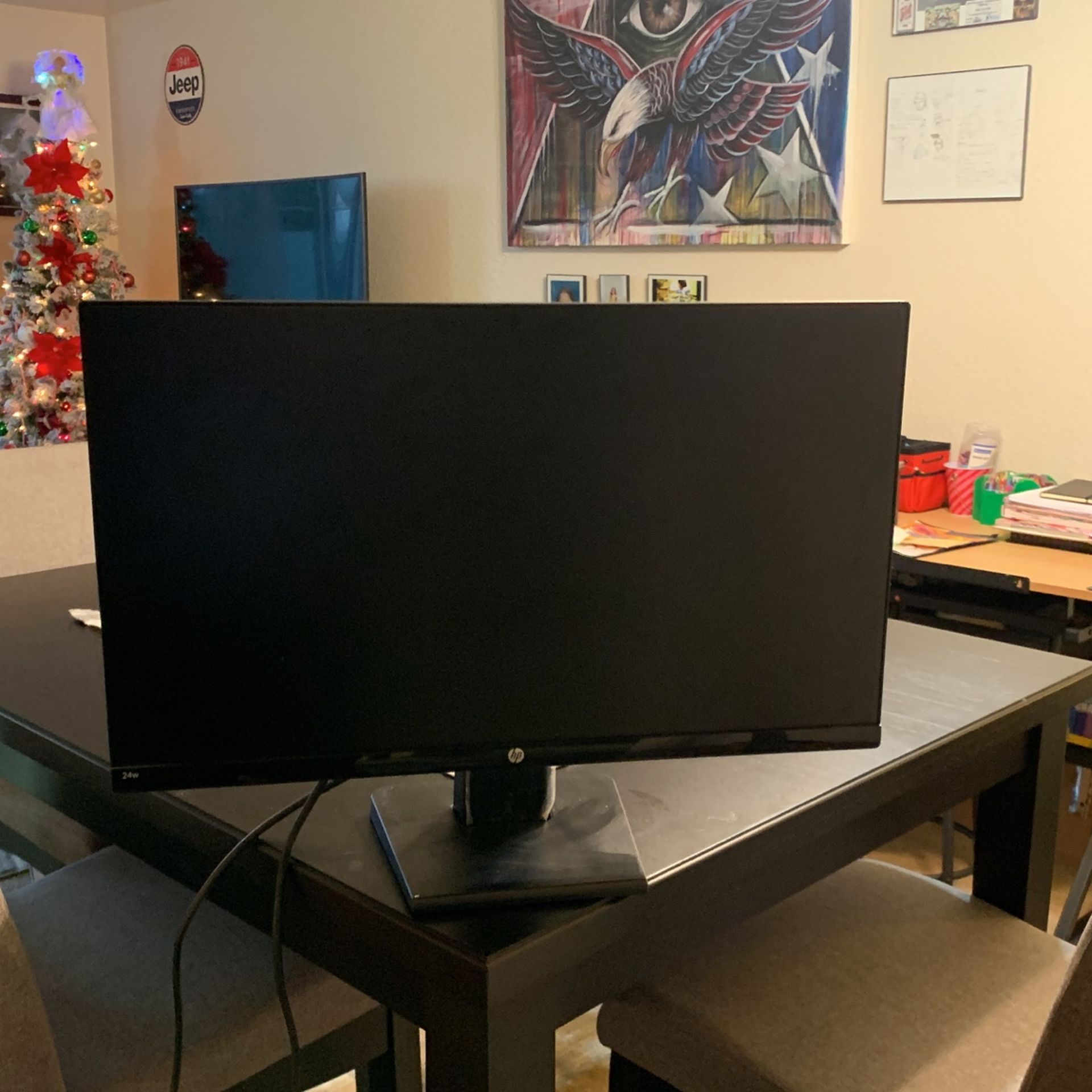 HP Monitor About A Year Old Lightly Used