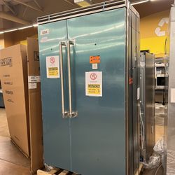Viking Refrigerator 48 Inch Wide Stainless Steel