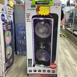 DR912  AUDSTER RECHARGEABLE SPEAKER 