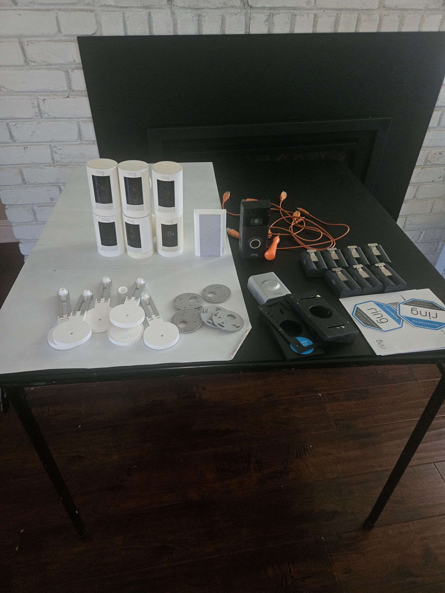 Complete Ring camera system.