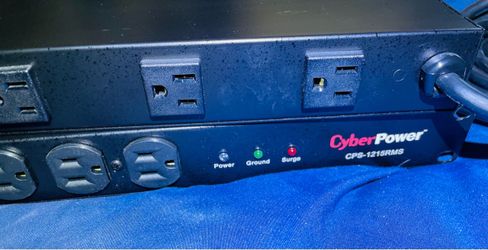 Cyber Power CPS – 1215 RMS 12 outlet surge protection