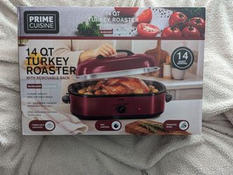 Prime Cuisine 14 Qt Turkey Roaster