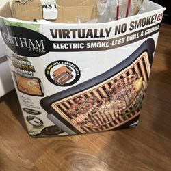 Electric Smoke Less Grill