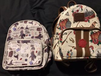 2 Harry Potter Backpacks- 1 loungefly