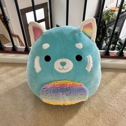 Large Rainbow Cat Squish-mellow