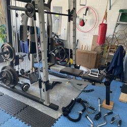 Weight System (smith) + Plates+attachments 
