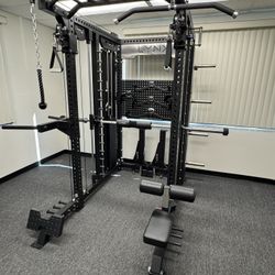 All In One Commercial Home Gym🟪Dual Cable Machine🟪Smith Machine🟪Squat Rack