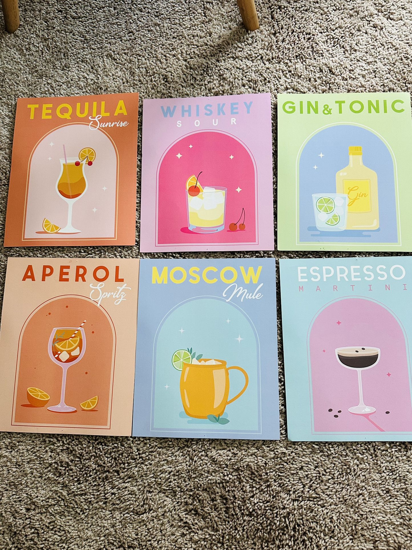 Bar Print Set