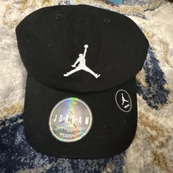New Nike Michael Jordan Jumpman Youth Black Cotton Snapback Hat Cap