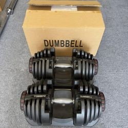 SALE‼️ New pair of 90lb adjustable dumbbells (180lb in total). New in box 📦 $350