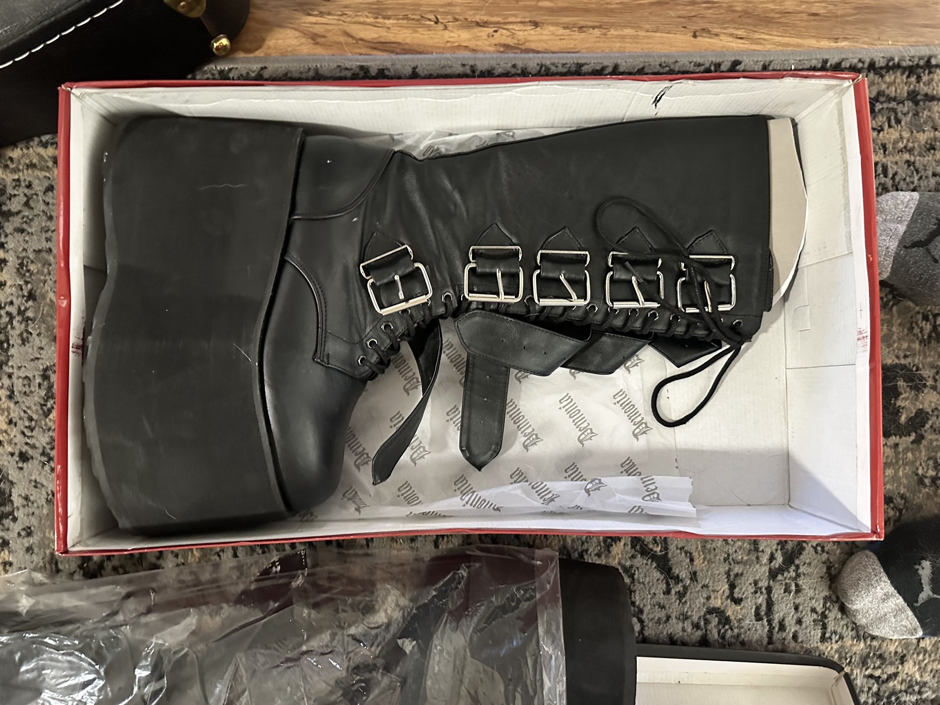 “KISS” style Platform Boots (size 12 Mens)