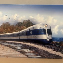 Train Art 15x10