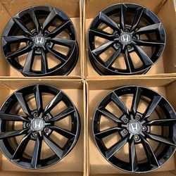 17” Honda Accord factory wheels rims gloss black new