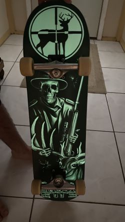 Independent Truck Co Glow In The Dark Skateboard With Original Spitfire Wheels