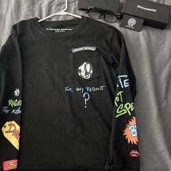 Chrome Hearts Black Long Sleeve Size S