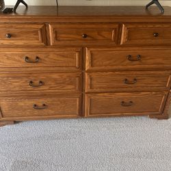 Large Wooden Dresser
