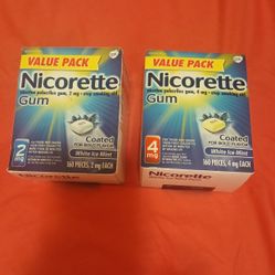 NICORETTE  GUM