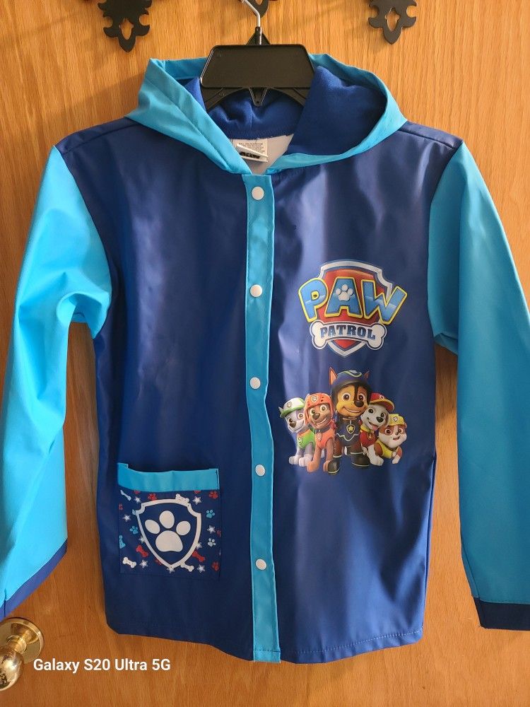 Boys Paw Patrol Rain Coat/Jacket