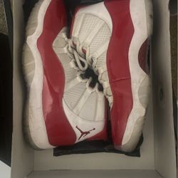 Size 10 Cherry Red 11s