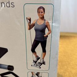 Crane Fitness Mini Stepper with Resistance Bands for Sale in Parsippany troy Hills NJ OfferUp