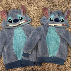 Disney’s Stitch Zip-up Fleece Hoodies $20 each